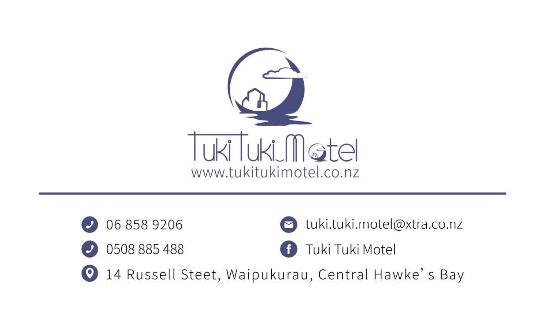 Tuki Tuki Motel Waipukurau Kültér fotó